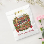 prettige feestdagen bedankzakje (Gezegeld)