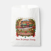 prettige feestdagen bedankzakje (Voorkant)