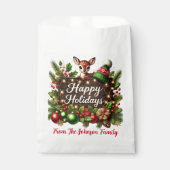 prettige feestdagen bedankzakje (Voorkant)