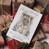 Prettige Feestdagen Bedrijf Van ons thuis naar het Feestdagenkaart