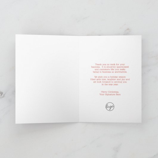 prettige feestdagen Bedrijfs Kerstmis (Binnen)