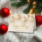 Prettige feestdagen Bedrijfsactiviteiten | Gold Sc