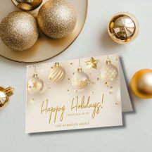 Prettige feestdagen Bedrijfsactiviteiten | Gold Sc
