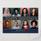 prettige feestdagen bedrijfsfoto's en Logo van Cor (Voorkant)