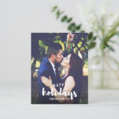 Prettige feestdagen Begroting Sketched Photo Holid (Staand voorkant)