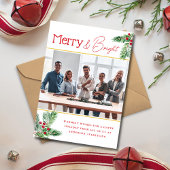 Prettige feestdagen Berry Branches Fotobedrijf Feestdagenkaart