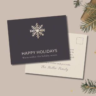 Prettige feestdagen Betoverende Sneeuwvlok