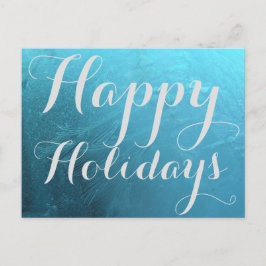 prettige feestdagen Bevroren kersttypografie