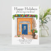 prettige feestdagen Bewegende Aankondiging verplaa (Staand voorkant)