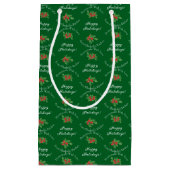 Prettige feestdagen Bewerkbare Holiday Baking Gift Klein Cadeauzakje (Voorkant)