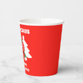 Prettige feestdagen Bewerkbare zaken Papieren Bekers (Links)