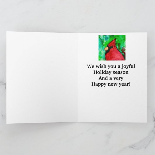 PRETTIGE FEESTDAGEN BIG van ons allemaal Kaart (Binnen)