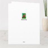 PRETTIGE FEESTDAGEN BIG van ons allemaal Kaart (Achterkant)