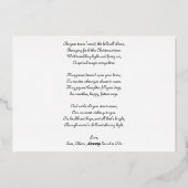 Prettige feestdagen Boedapest Nighttime gedicht bi (Achterkant)