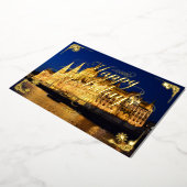 Prettige feestdagen Boedapest Nighttime gedicht bi (Gedraaid)