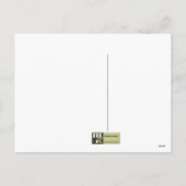 prettige feestdagen. Boerderij Winter Scene Feestdagenkaart (Achterkant)