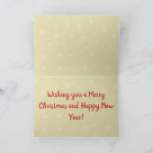 Prettige feestdagen boomstamversieringen op tak (Binnen)