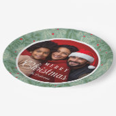 Prettige feestdagen Bord Aangepaste naam (Gekanteld)