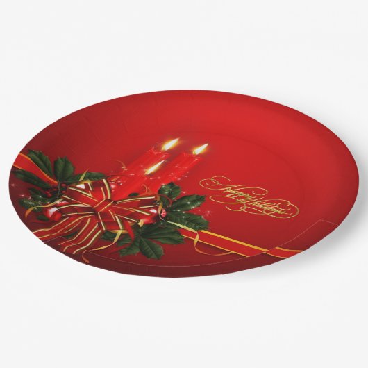 prettige feestdagen Bord papier (Gekanteld)