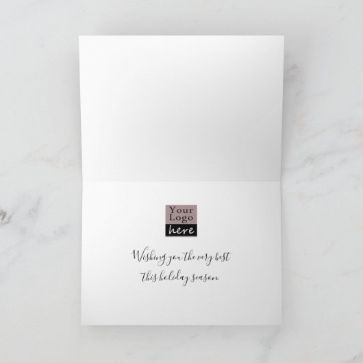 Prettige feestdagen Brazilië Branches Business log (Binnen)