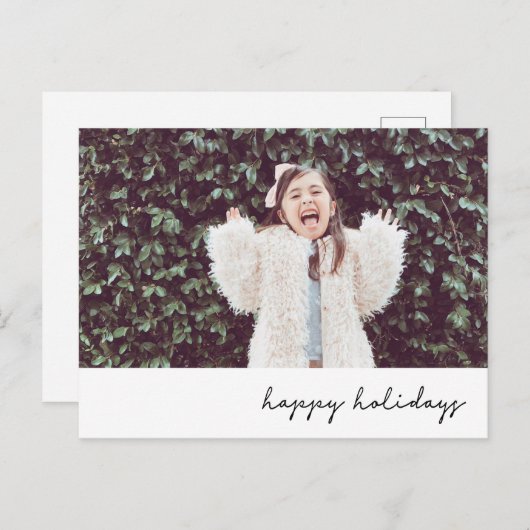 prettige feestdagen Briefkaart (Voorkant / Achterkant)