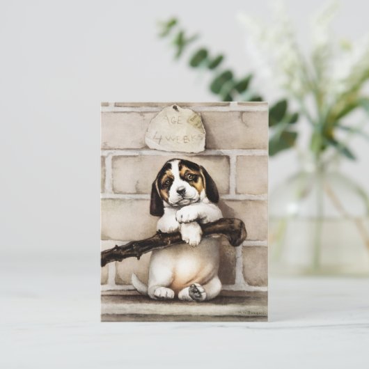 prettige feestdagen briefkaart (Staand voorkant)