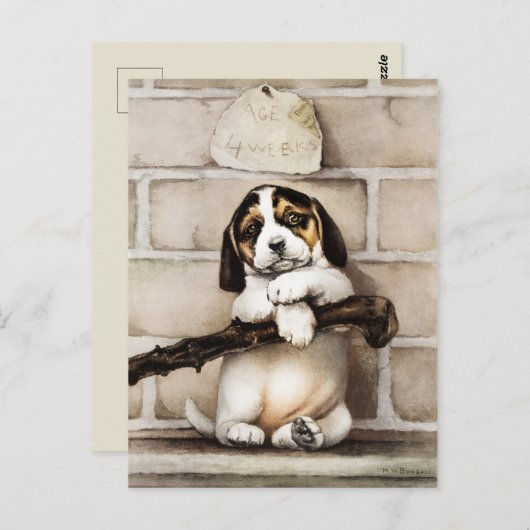 prettige feestdagen briefkaart (Voorkant / Achterkant)