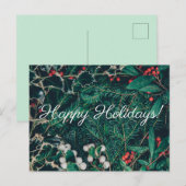 prettige feestdagen Briefkaart (Voorkant / Achterkant)