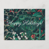 prettige feestdagen Briefkaart (Voorkant)