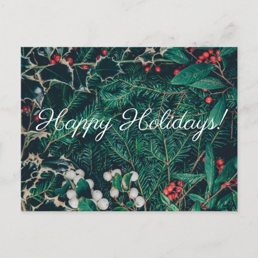 prettige feestdagen Briefkaart (Voorkant)