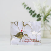 prettige feestdagen Briefkaart (Staand voorkant)