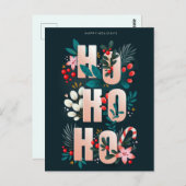 prettige feestdagen Briefkaart (Voorkant / Achterkant)