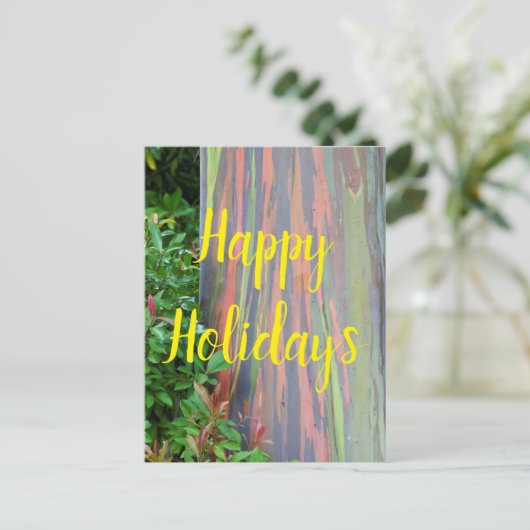 Prettige feestdagen briefkaart (Staand voorkant)