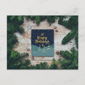 prettige feestdagen briefkaart (Voorkant)