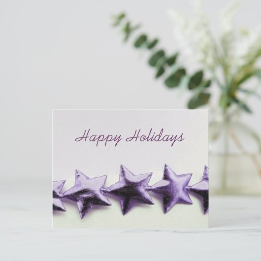 prettige feestdagen Briefkaart (Staand voorkant)