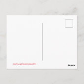 prettige feestdagen briefkaart (Achterkant)