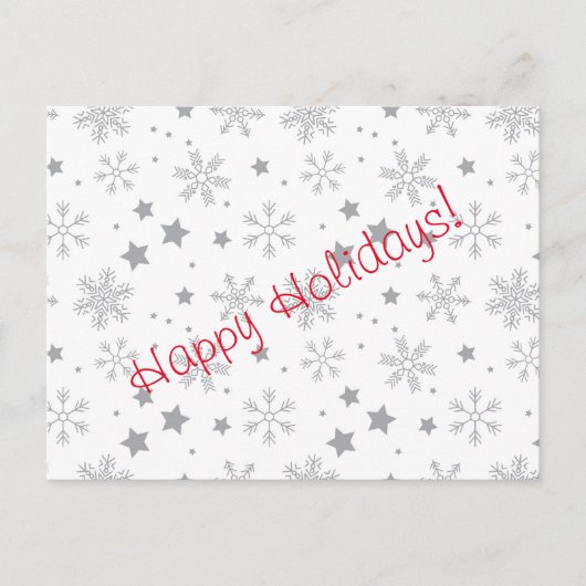 prettige feestdagen briefkaart (Voorkant)