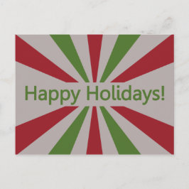 prettige feestdagen briefkaart