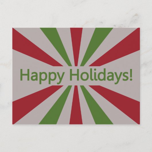 prettige feestdagen briefkaart (Voorkant)