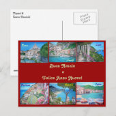 prettige feestdagen Briefkaart (Voorkant / Achterkant)