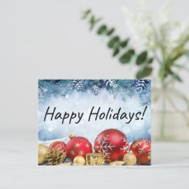 prettige feestdagen Briefkaart