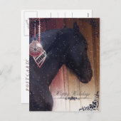 PRETTIGE FEESTDAGEN - BRIEFKAART (Voorkant / Achterkant)