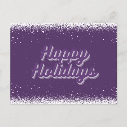 prettige feestdagen Briefkaart (Voorkant)