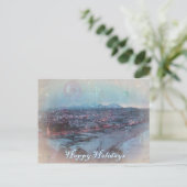prettige feestdagen Briefkaart (Staand voorkant)