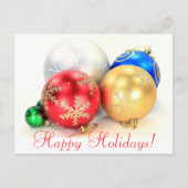 prettige feestdagen Briefkaart (Voorkant)