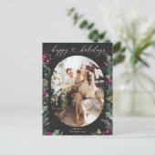 Prettige feestdagen Briefkaart Dark Moody (Staand voorkant)