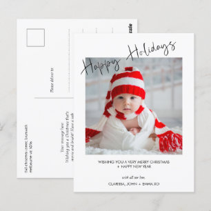 Prettige feestdagen Briefkaart Moderne foto's