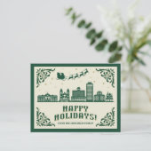 Prettige feestdagen Briefkaart Phoenix, Verenigde (Staand voorkant)