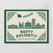 Prettige feestdagen Briefkaart Phoenix, Verenigde (Voorkant)