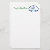 prettige feestdagen briefpapier (Voorkant / Achterkant)